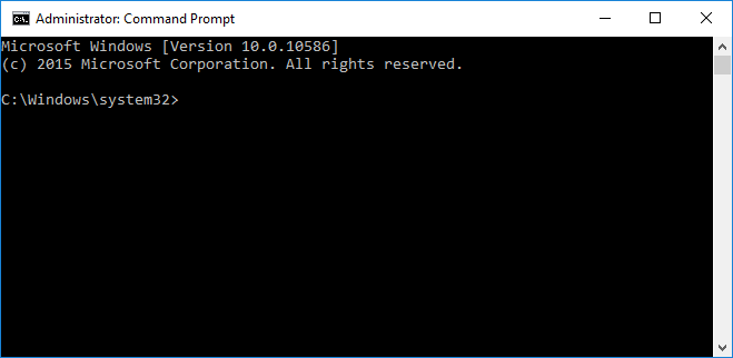 Command Prompt - Elevated Mode