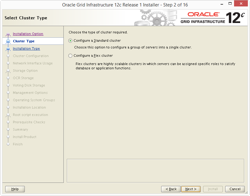 Install Oracle 12c Grid Infrastructure 02