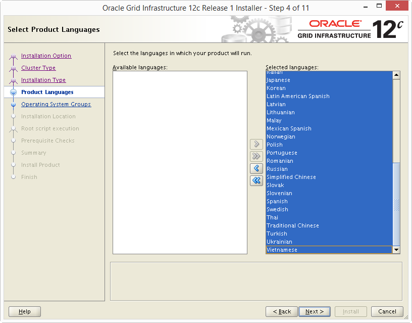 Install Oracle 12c Grid Infrastructure 04