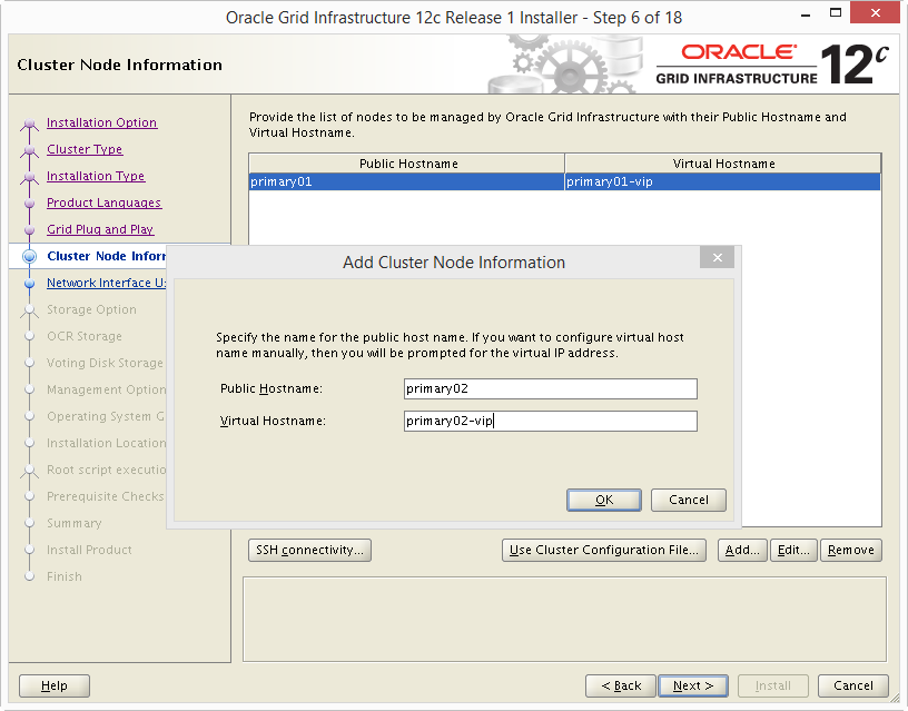 Install Oracle 12c Grid Infrastructure 06-01