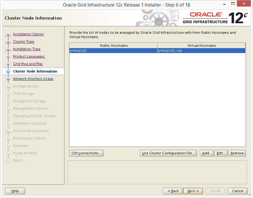 Install Oracle 12c Grid Infrastructure 06