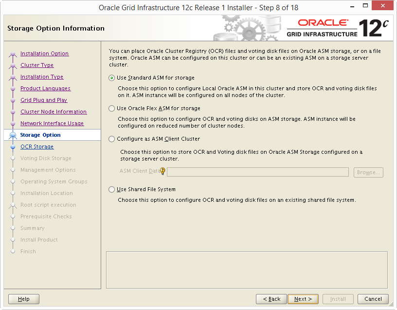 Install Oracle 12c Grid Infrastructure 08