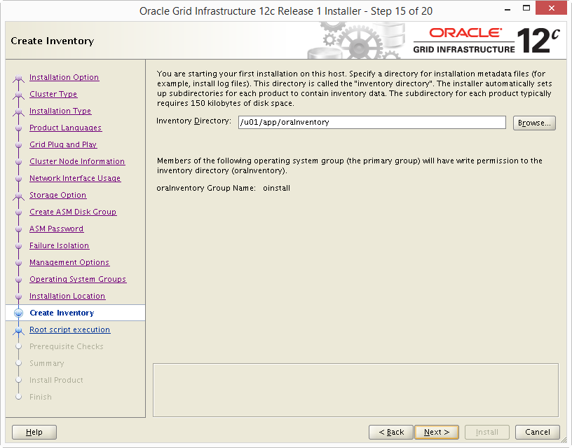 Install Oracle 12c Grid Infrastructure 15