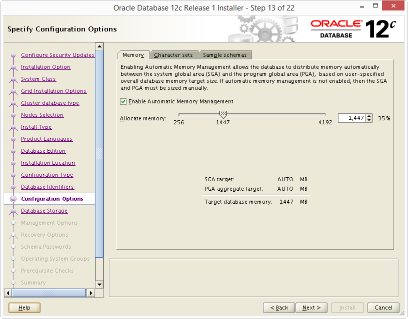 Install Oracle 12c RAC DB 13-01