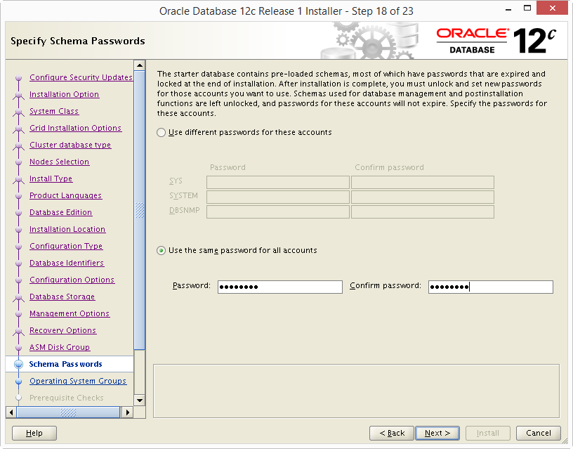 Install Oracle 12c RAC DB 18