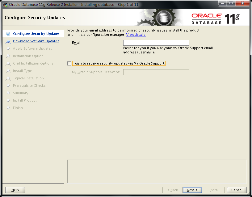 Install Oracle Database 11.2.0.4 on Oracle Linux 7.2 - 01