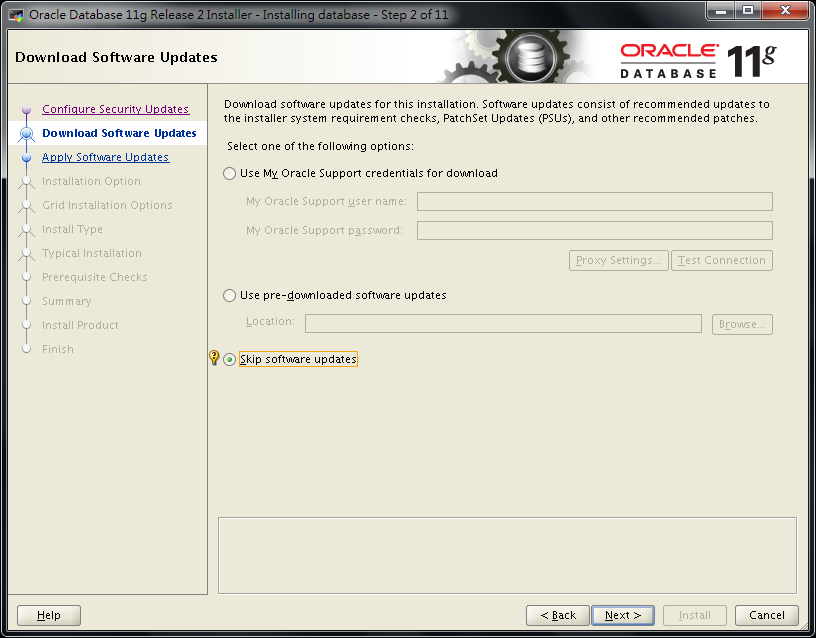 Install Oracle Database 11.2.0.4 on Oracle Linux 7.2 - 02