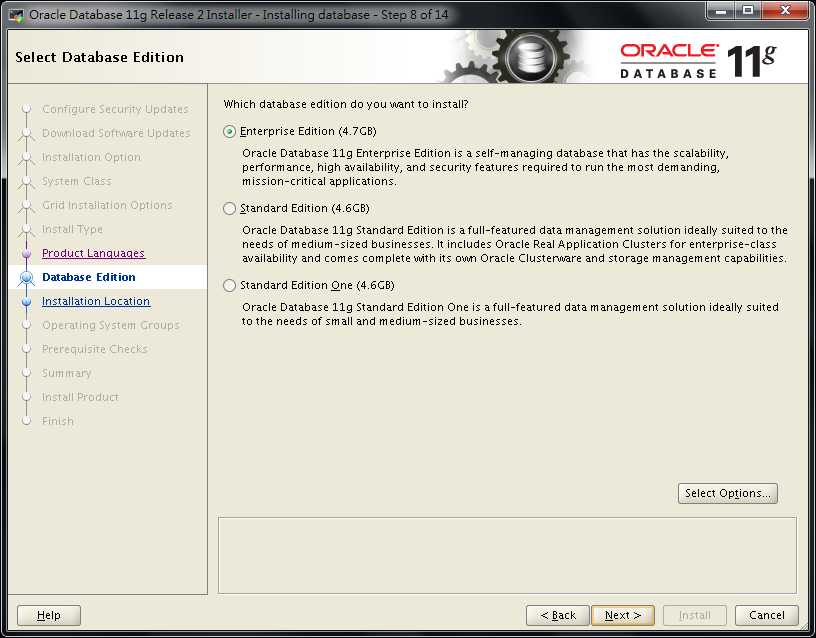 Install Oracle Database 11.2.0.4 on Oracle Linux 7.2 - 08