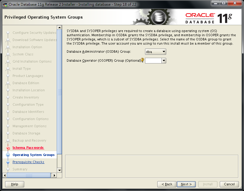 Install Oracle Database 11.2.0.4 on Oracle Linux 7.2 - 20