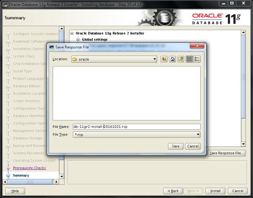Install Oracle Database 11.2.0.4 on Oracle Linux 7.2 - 23