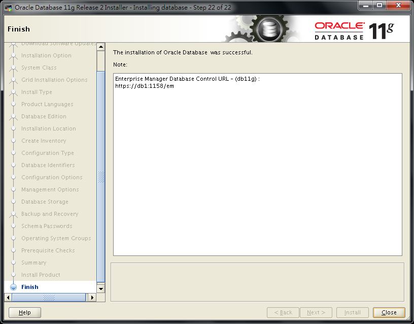 Install Oracle Database 11.2.0.4 on Oracle Linux 7.2 - 29