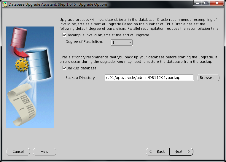Oracle Database 11g DBUA - 05