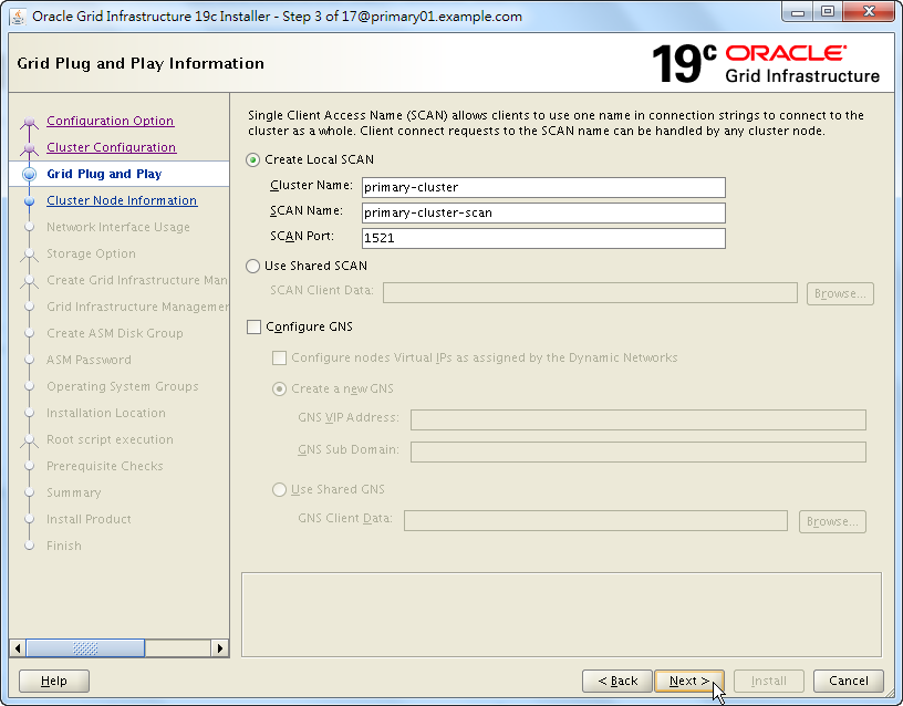 Oracle 19c Grid Infrastructure Installation - 03