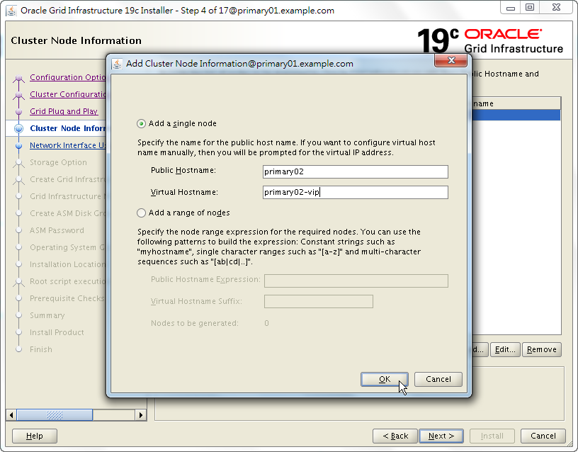 Oracle 19c Grid Infrastructure Installation - 04 - 02