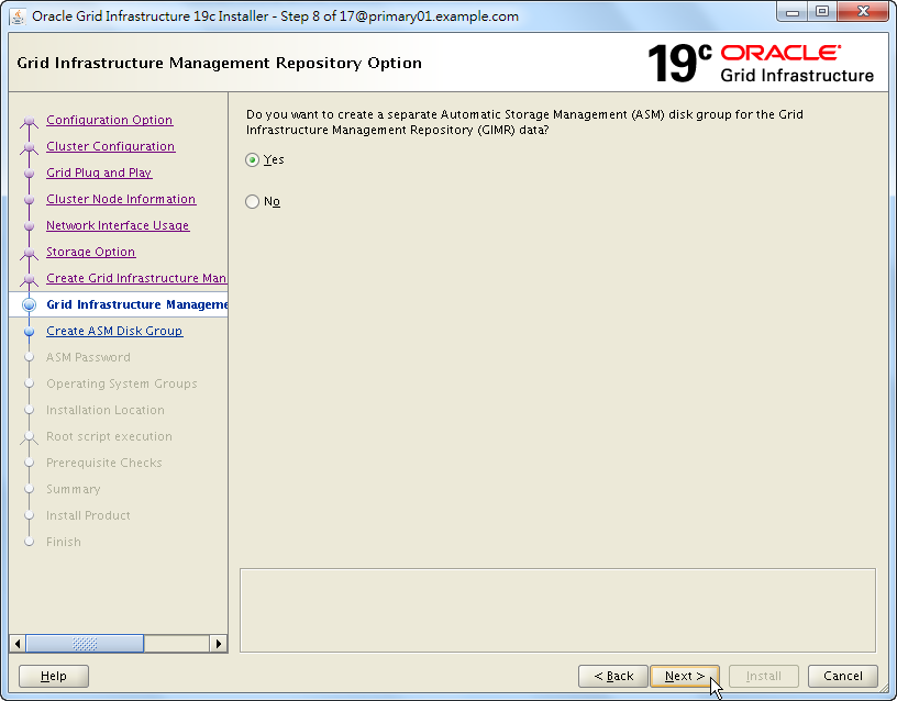 Oracle 19c Grid Infrastructure Installation - 08