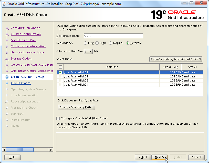 Oracle 19c Grid Infrastructure Installation - 09 - 03