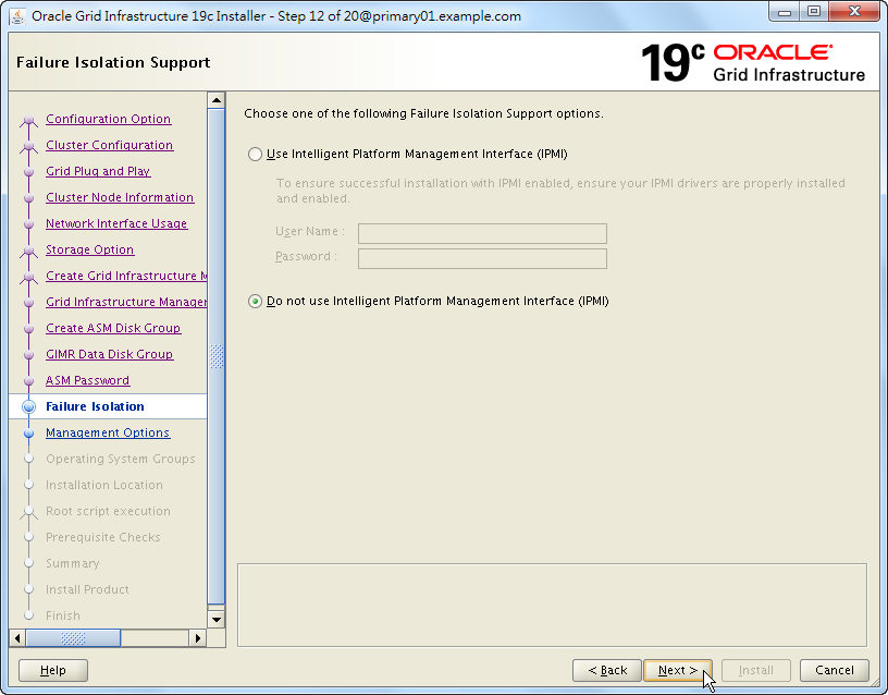 Oracle 19c Grid Infrastructure Installation - 12