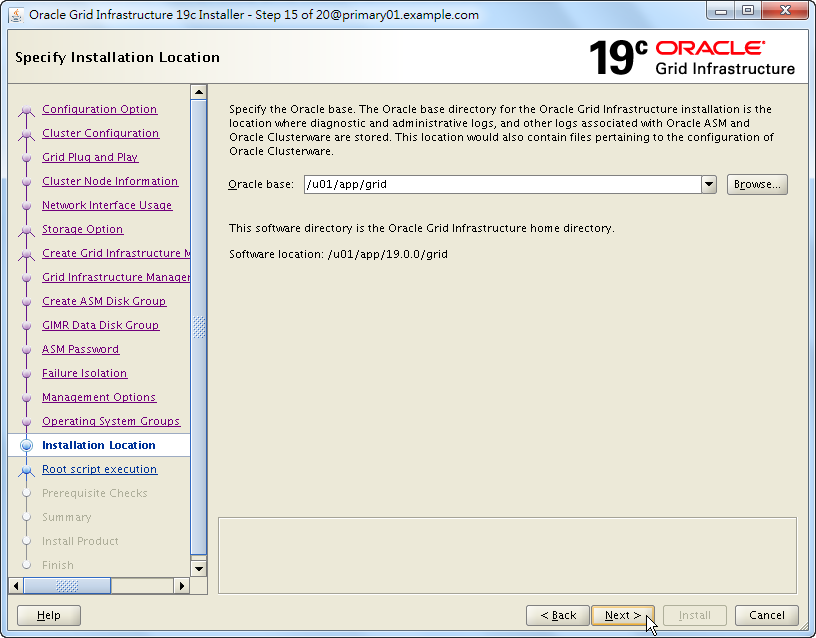 Oracle 19c Grid Infrastructure Installation - 15