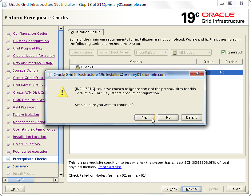 Oracle 19c Grid Infrastructure Installation - 18 - 03