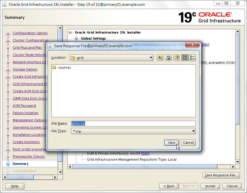 Oracle 19c Grid Infrastructure Installation - 19 - 01