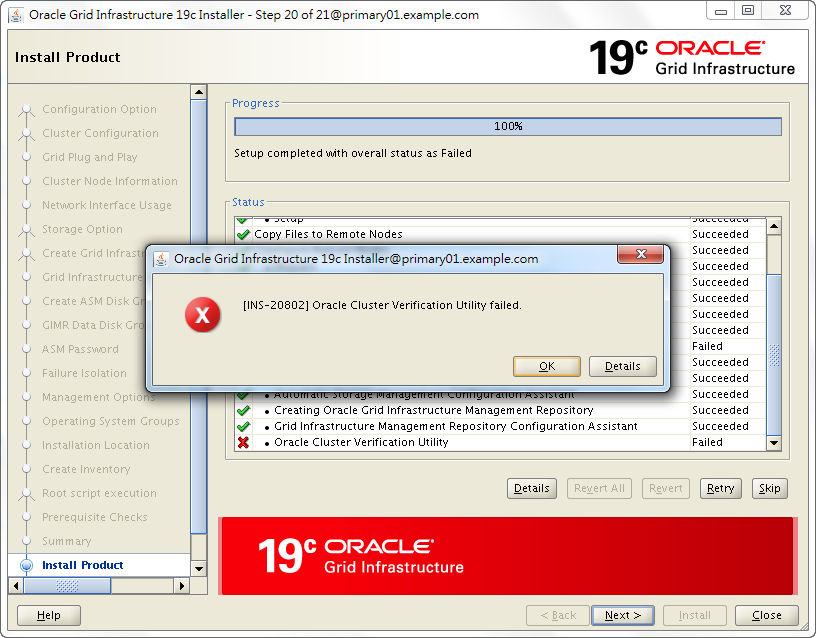 Oracle 19c Grid Infrastructure Installation - 20 - 02