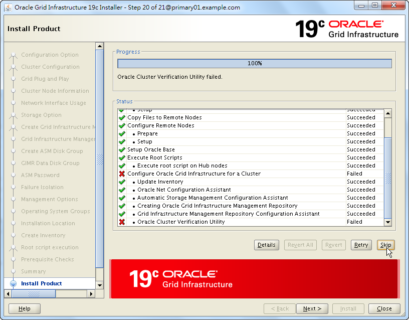 Oracle 19c Grid Infrastructure Installation - 20 - 04