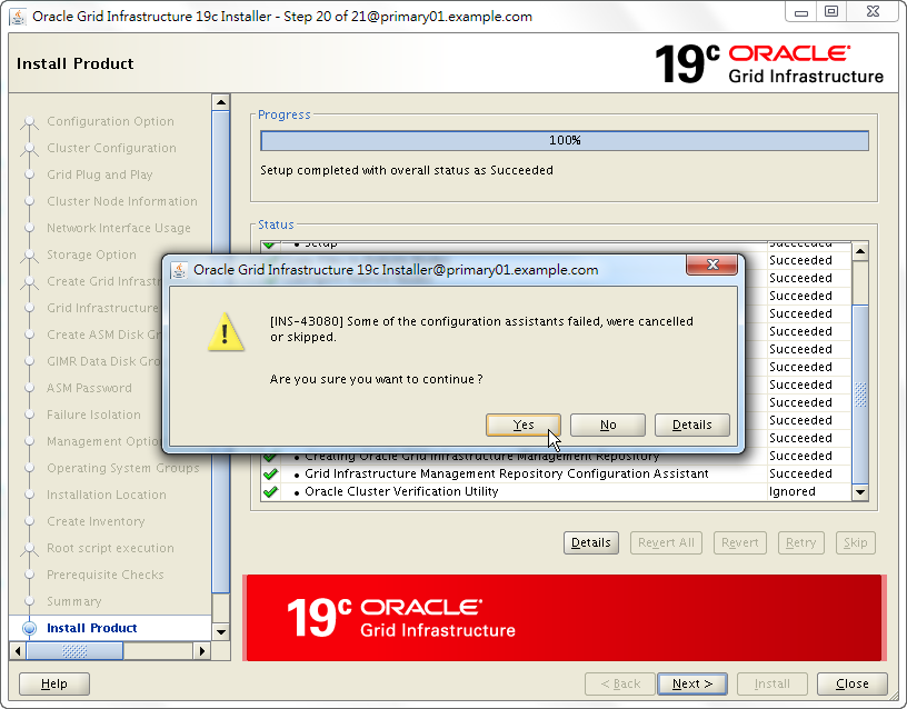 Oracle 19c Grid Infrastructure Installation - 20 - 05