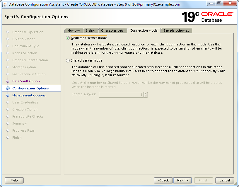 Oracle 19c Database Creation by DBCA - 09 - 04