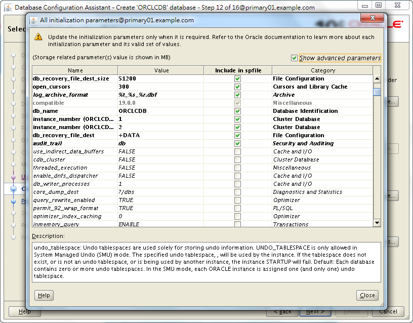 Oracle 19c Database Creation by DBCA - 12 - 01 - 02