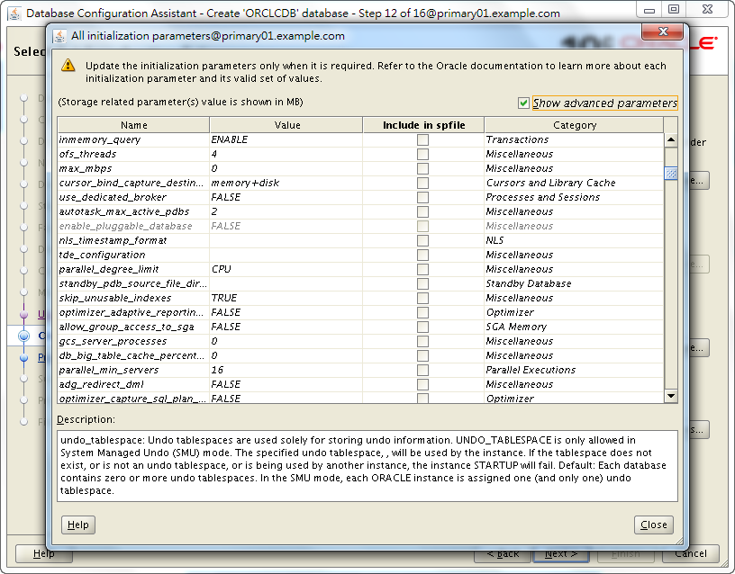 Oracle 19c Database Creation by DBCA - 12 - 01 - 03
