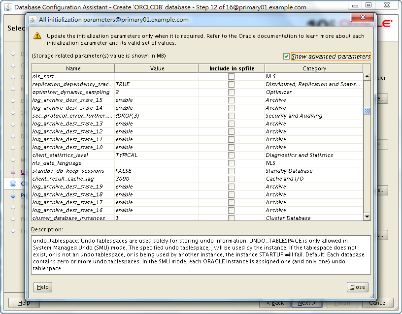 Oracle 19c Database Creation by DBCA - 12 - 01 - 06