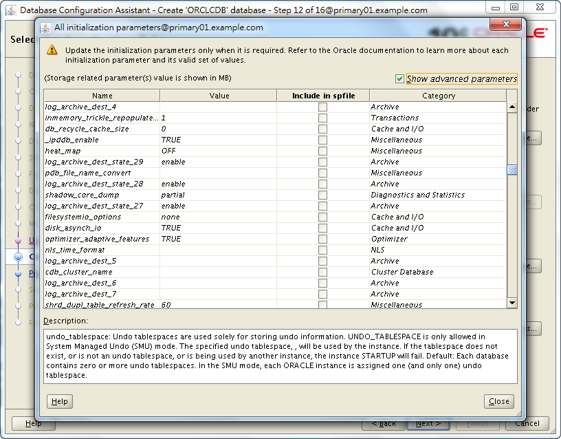 Oracle 19c Database Creation by DBCA - 12 - 01 - 08