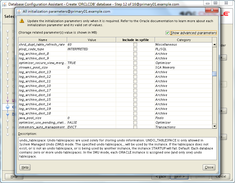 Oracle 19c Database Creation by DBCA - 12 - 01 - 09