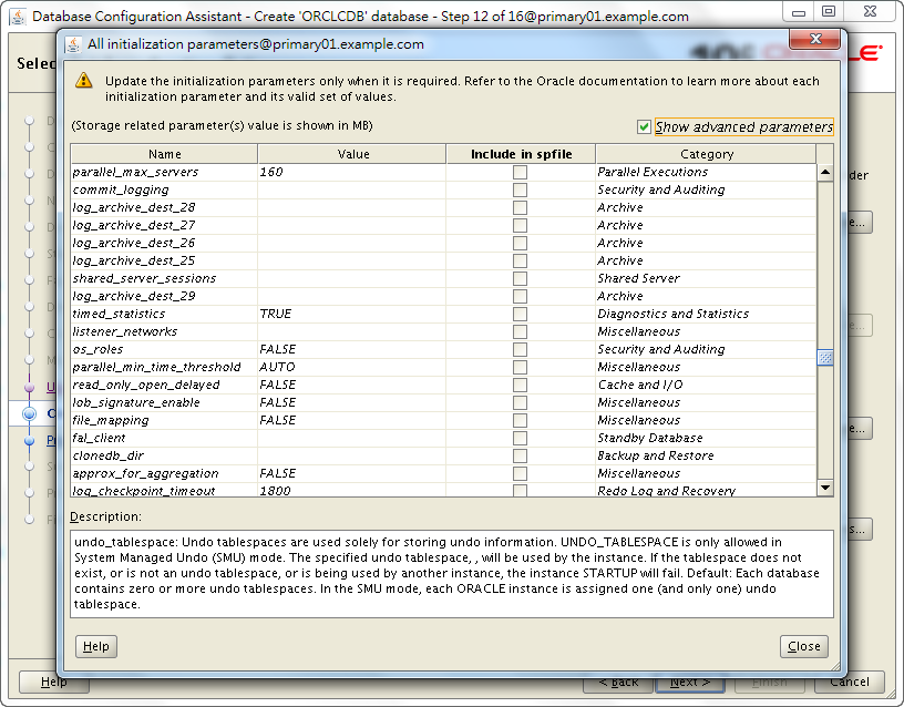 Oracle 19c Database Creation by DBCA - 12 - 01 - 15