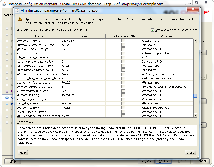 Oracle 19c Database Creation by DBCA - 12 - 01 - 19