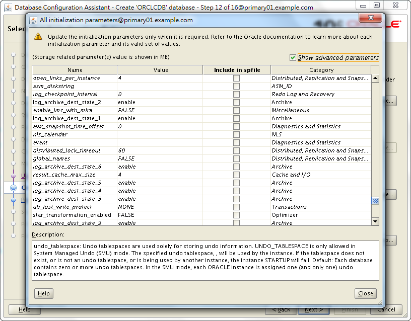 Oracle 19c Database Creation by DBCA - 12 - 01 - 22