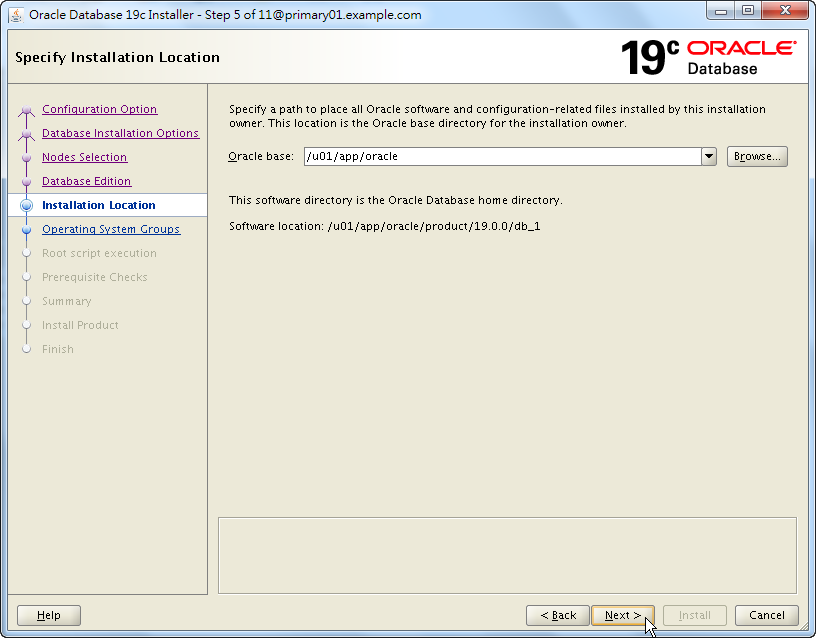 Oracle Database 19c Software Installation - 05