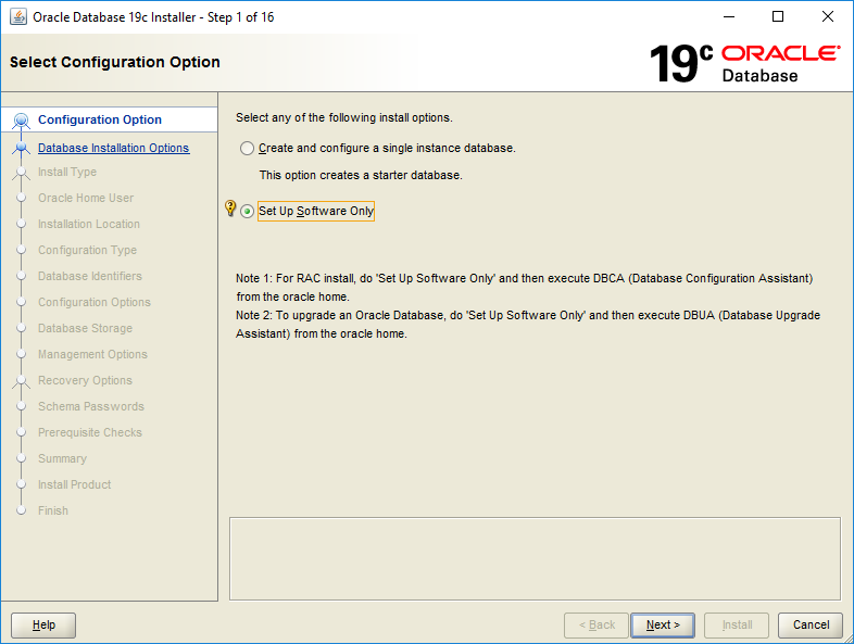Oracle Software 19.3 Installation on Windows - 01