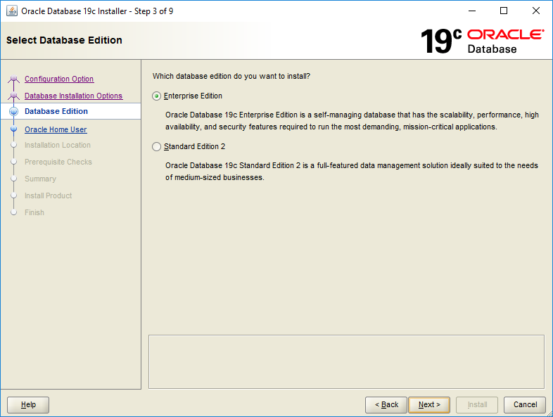 Oracle Software 19.3 Installation on Windows - 03