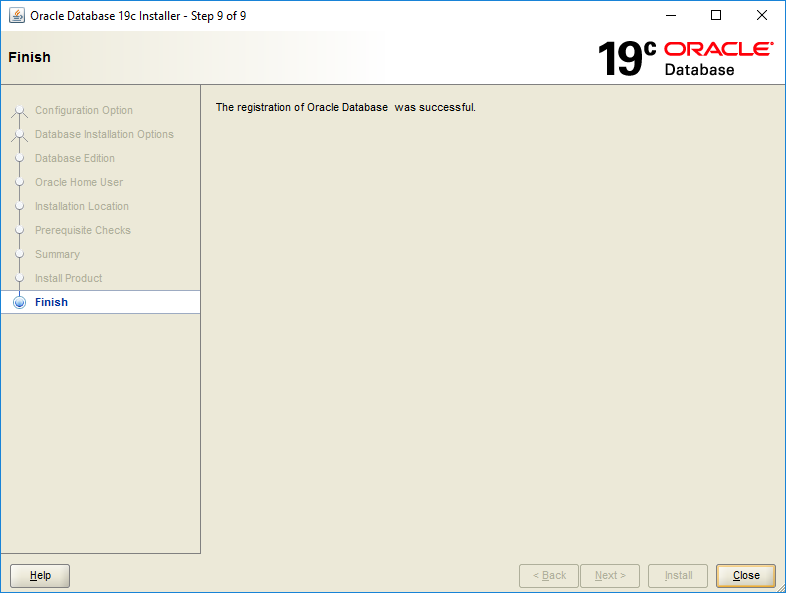 Oracle Software 19.3 Installation on Windows - 09