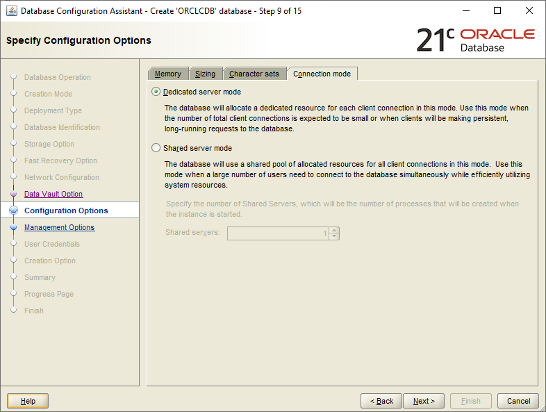 Oracle Database 21.3 Creation - 09-4