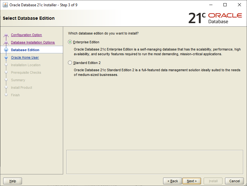 Oracle Software 21.3 Installation on Windows - 03