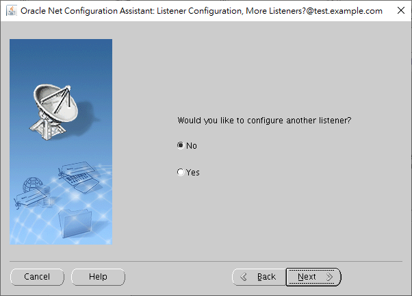 Listener Configuration by NETCA