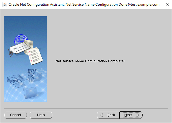 NETCA - Local Net Service Name - TNS Name Added